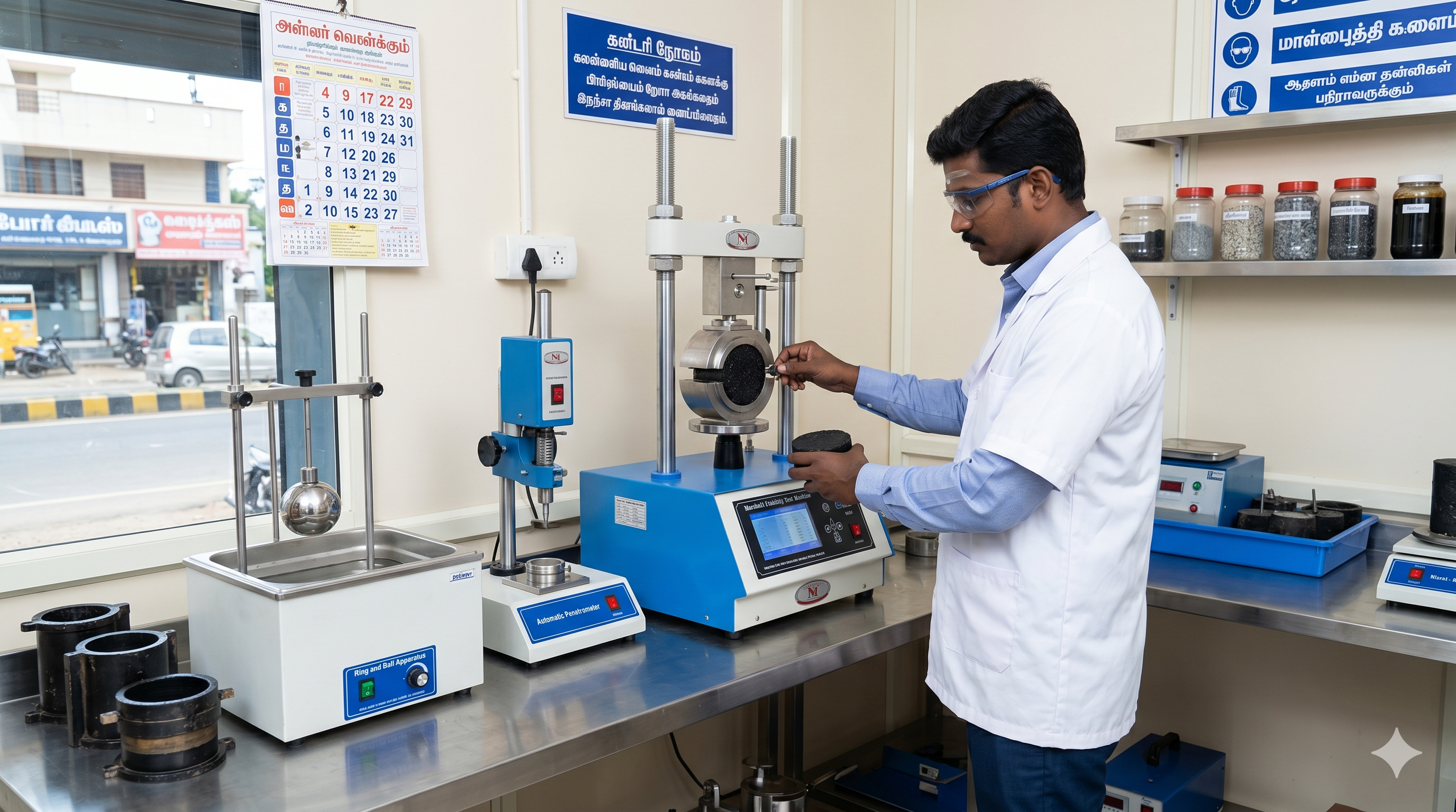 Road Construction Material Testing